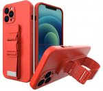 Telefoni &uuml;mbris Hurtel Rope Case, Apple iPhone 13, punane v.