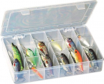 Kalastuskast Jaxon Fishing Box RH-101, 28 cm, l&auml;bipaistev v.