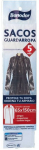 Riidekottide komplekt Bonodor, 150 cm x 65 cm, l&auml;bipaistev v., 5 tk