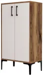 Kingakapp Kalune Design Prag 845HCT4108, valge v., 35 cm x 60 cm x 111 cm