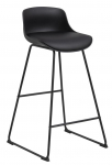 Baaritool Tina D-158 85087, must v., 49 cm x 43 cm x 94 cm