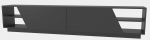 TV-laud Kalune Design Rhodes, antratsiit v., 37.1 cm x 240 cm x 47.4 cm