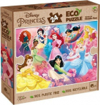 Pusle Lisciani Disney Princess 304-91829, 25 cm x 25 cm, 24 tk, mitmev&auml;rviline