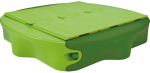 Liivakast BIG Sandy Plus 800056733, 138 x 138 cm, kaanega, roheline v.