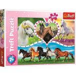 Pusle Trefl Beautiful Horses 13248, 34 cm x 48 cm, 200 tk, mitmev&auml;rviline