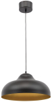 Valgusti rippuv Desolo, E27, 1 x 15 W, must v. / must v.