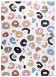 Vaip sise Hakano Beo Spots, eriv&auml;rviline/kreemjasvalge, 170 cm x 120 cm