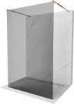 Du&scaron;isein Mexen Kioto Walk-In, 120 cm x 200 cm, grafiit/roosa kuld