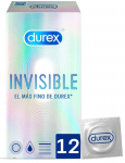 Kondoomid Durex Invisible, 12 tk