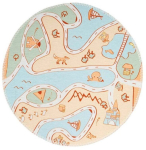 Vaip sise Arte Espina Bambini 200, mitmev&auml;rviline, 160 cm x 160 cm