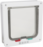 Lukustatav kassi uks Flamingo 507516, 23.5 cm x 25.2 cm