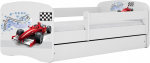 Lastevoodi Kocot Kids Babydreams Formula, valge v., 70 x 140 cm, voodipesu kastiga, ilma madratsita