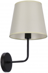 Valgusti seinale Candellux Lighting Pasteri, E14, 1 x 40 W, must v.
