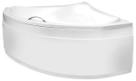 Vann, sisseehitatav Besco Ewa, 134 cm x 134 cm, nurga-, valge