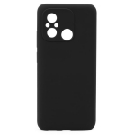 Connect Premium Soft Touch silikoon&uuml;mbris Xiaomi Redmi 12C Must