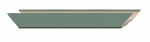 Horisontaalne ukseraam Domoletti, 74.4 cm x 10 - 14 cm x 1 cm, -, roheline v.