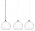 Valgusti rippuv AZzardo Gulia AZ0638, GU10, 3 x 50 W, must v.