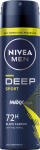 Meeste deodorant Nivea Deep Sport Deo Spray, 150 ml