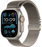 Nutikell Apple Watch Ultra 2 GPS + Cellular 49mm Case Milanese Loop L LT MX5T3UL/A, loomulik titaan v.