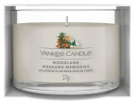 K&uuml;&uuml;nal, l&otilde;hna Yankee Candle Woodland Weekend Memories, 7 - 10 h, 37 g, Valge