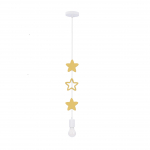 Valgusti rippuv Candellux Lighting Stars, E27, 1 x 20 W, valge v.