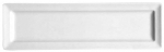 Taldrik magustoidu RAK Classic Gourmet, 23 cm x 7 cm x 1.6 cm, valge v.