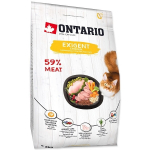 Kuiv kassitoit Ontario Exigent, kanaliha, 2 kg