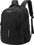 Seljakott Yenkee Flashpacker 1502, must v., 31 cm x 17 cm x 46 cm