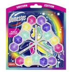 WC-puhasti-v&auml;rskendaja Domestos Magic Unicorn Power 5, 150 g, 3 tk