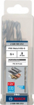 Metallist puurikomplekt Bosch, metall, hss-g, sirge, 8 mm x 11.7 cm