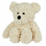 Pehme m&auml;nguasi Warmies - Curly Bear, valge v., 33 cm