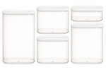Toiduainekarbi komplekt Maku 646901, 0.5 - 2 l, 5 tk