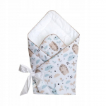 Beebi tekk-&uuml;mbrik First Hedgehog, pruun/valge/helesinine