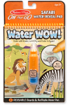 Joonistustarvik Melissa & Doug Water Wow Safari, oranž