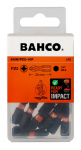 L&ouml;&ouml;kkruvikeeraja otsikud, komplekt Bahco 66IM/PZ2-10P, PZ2, 25 mm, 1/4"