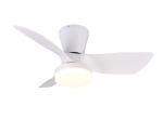 Laeventilaator koos lambiga RL Randers R64412131, 20 W, 1 tk, valge v.