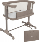 Laste reisivoodi kott Lionelo Pari 3in1 84 x 48 cm, taupe v.