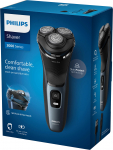 Habemeraseerija Philips 3000 S3144/00, sinine v./must v.