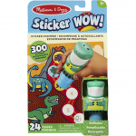 Kleebis, komplekt Melissa & Doug Sticker WOW! Dinosaur, sinine v./roheline v.