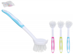 N&otilde;udepesuhari Gerimport, 23 cm, (v&auml;rv/disain valitakse juhuslikult), plastik