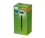 Maasse torgatav p&auml;ikesepaneeliga valgusti Philips Kyna, IP44, must v.