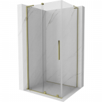 Du&scaron;ikabiin Mexen Velar L 871-100-120-03-50, ristk&uuml;lik, aluseta, 100 cm x 120 cm x 200 cm, kuld v./l&auml;bipaistev