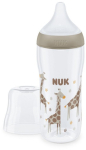 Lutipudel Nuk Perfect Match Giraffe, 360 ml, 6+ kuud