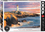 Pusle Eurographics Peggy&rsquo;s Cove Lighthouse. Nova Scotia 6000-5437, 67.6 cm x 48.9 cm, 1000 tk, mitmev&auml;rviline