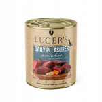 M&auml;rg koeratoit Lugers Daily Pleasures, hirveliha, 0.8 kg