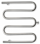 Veek&uuml;tte r&auml;tikuradiator Elonika EZ 670 S, kroom v., 70 cm x 60 cm, 292 W