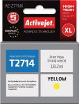 Tindiprinteri kassett ActiveJet Supreme AE-27YNX, kollane v., 18 ml
