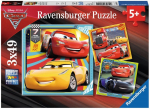 Pusle 3in1 Ravensburger Cars 3 8015, 18 cm x 18 cm, 147 tk, mitmev&auml;rviline