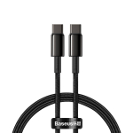 Juhe Baseus, 2 x USB Type C, must v.