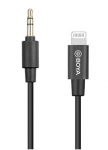 Adapter Boya BY-K1 3.5 mm male, Apple Lightning, 0.2 m
